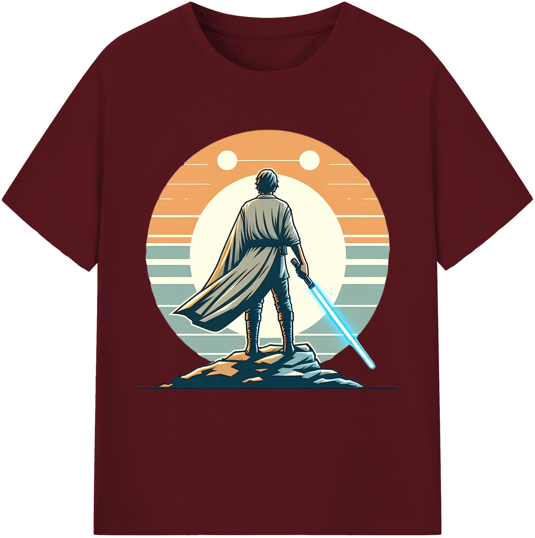 （画像用） スター・ウォーズ Star Wars 綿100％半袖Tシャツ（フロントプリント）